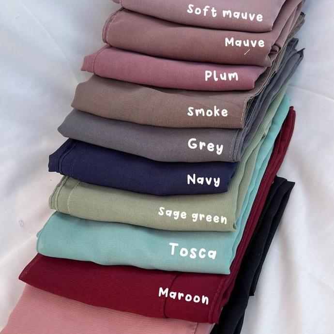 Dieocrd- Poly Square By Dippew Hijab Segiempat | Hijab Wanita Daily Fashion