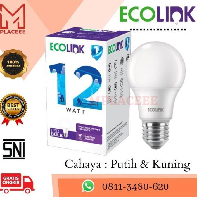 (Allthebest) Lampu led ecolink 12 watt harga promo