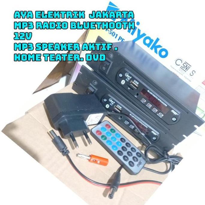 [Expert] Mp3 player bluetooth dengan box + adaptor/ mp3 RADIO RAKITAN / AMPLI