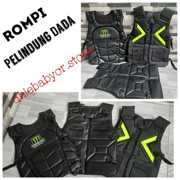 Rompi Motor Anti Angin Pelindung Dada Motor