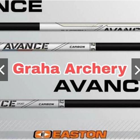 ARROW EASTON AVANCE CARBON 4MM - 12 pcs