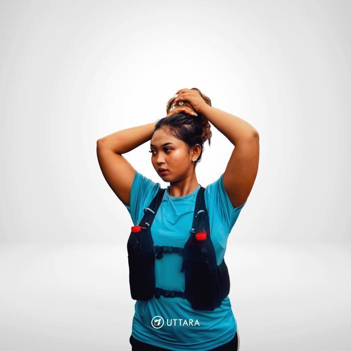 Uttara Reflective Running Vest 3 lt - rompi/ tas lari  Outdoor  Sport vest lari vest muncak tektokan