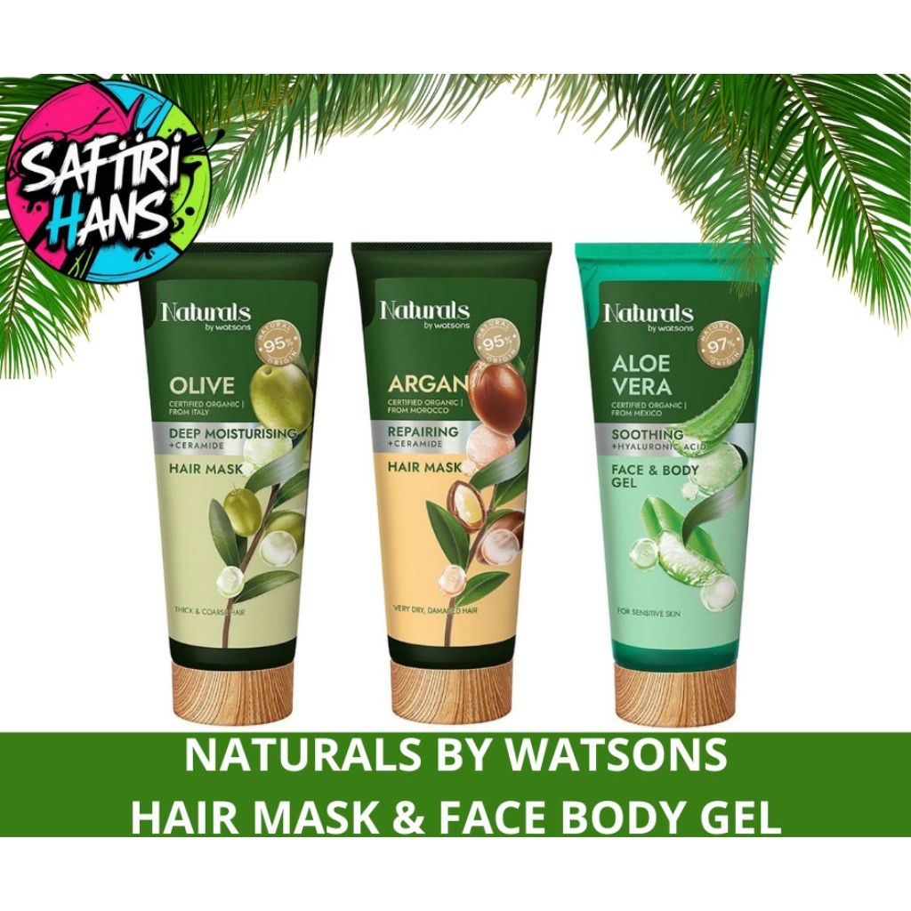 NATURALS BY WATSONS Hair Mask & Gel Lotion 200 ML