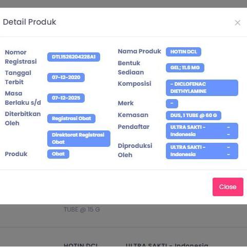 Vitbig- Hot In Dcl Emulsi Gel 60 Gr - Gel Pereda Nyeri Sendi, Rematik, Memar