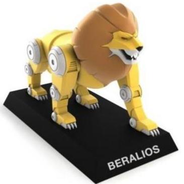 Anime Robot BERALIOS Daltanious PVC Statue Model