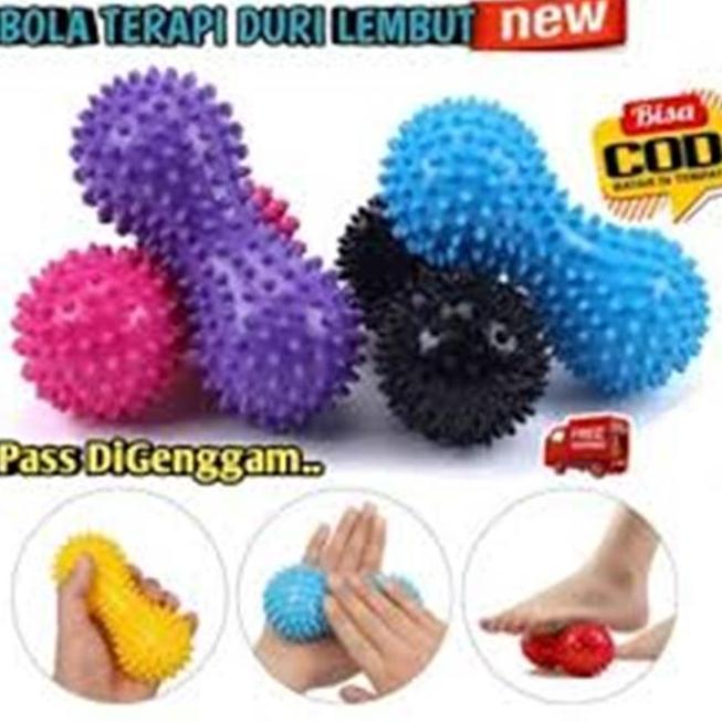 Medikit- Bola Terapi Duri Kacang Bola Terapi Stroke Kaki Tangan Terapi Pijit Pijat Bola Terapi Kaki 