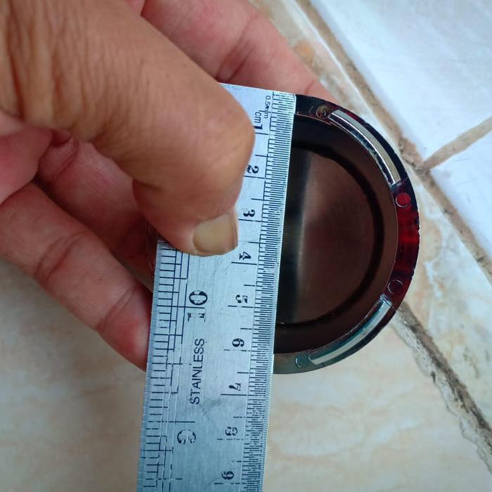 Dop Tutup Roda Velg Enkei Kerucut Crome Diameter 6Cm Original Dan Terpercaya