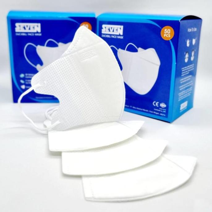 Medikit- Masker Seven Duckbill 4Ply Isi 50 Pcs