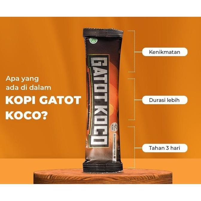Healtiwi- Kopi Gatot Koco By Dr Hen Original Bpom | Coffee Gatot Kopi Pria (Berbonus)