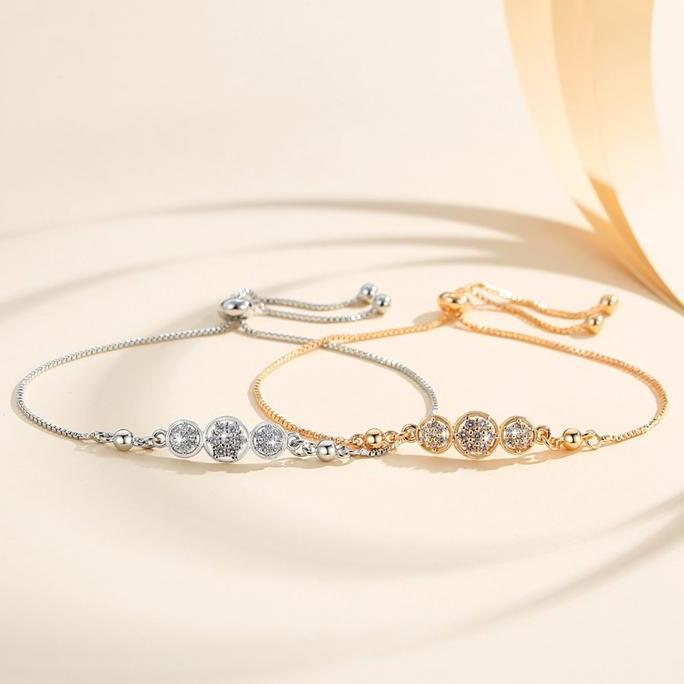 Kilaugaya- Lm171 Cod Gelang Serut Titanium Anti Karat Anti Hitam Perhiasan Korea Lapis Emas Gelang H