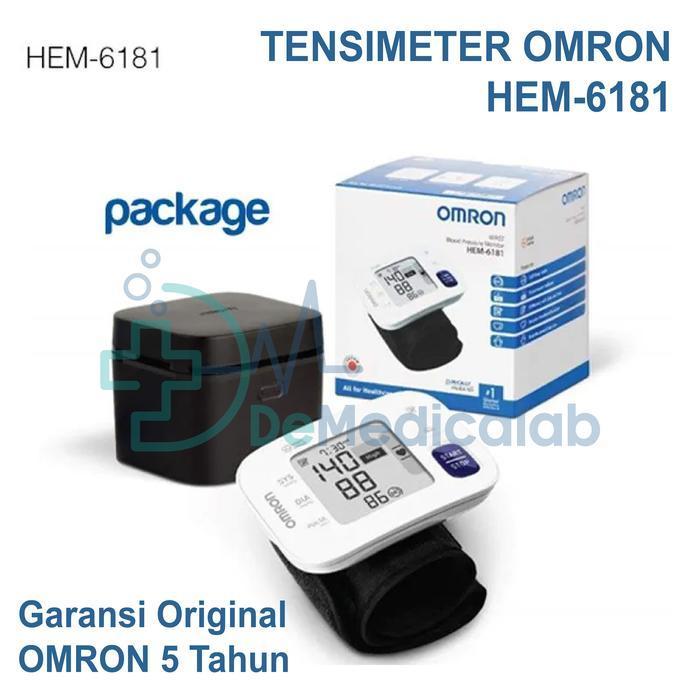 Tensi Digital Omron HEM 6181 / Tensi Pergelangan Tangan Omron HEM 6181
