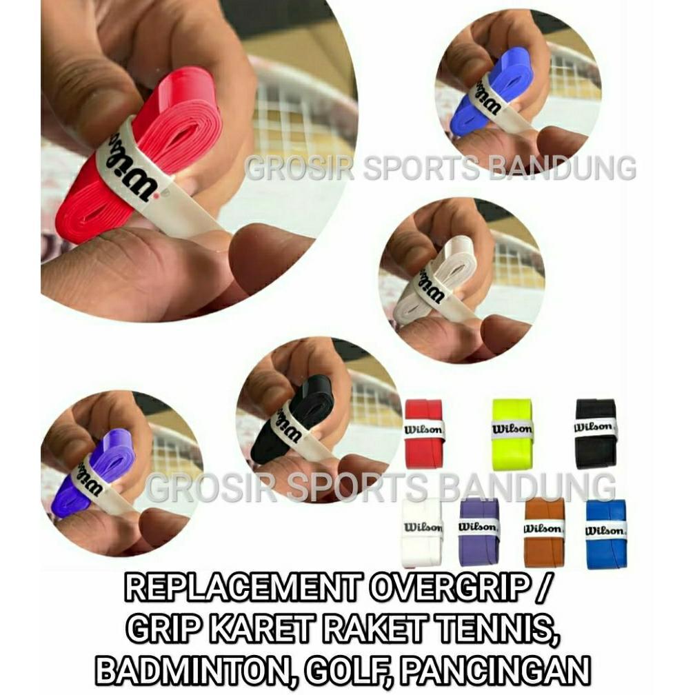 GRIP KARET / REPLACEMENT OVER GRIP RAKET TENNIS- BADMINTON-GOLF- PANCINGAN