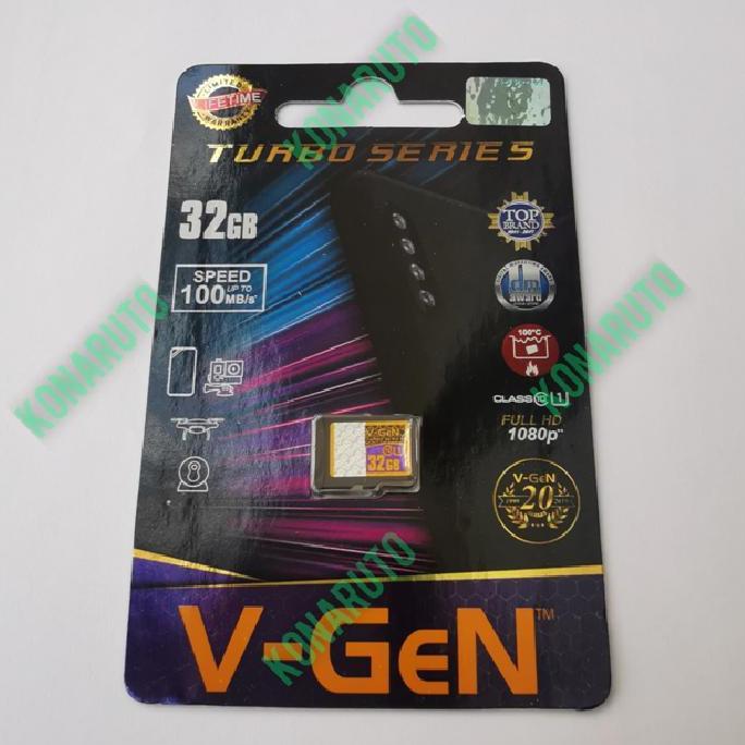 Lansungkirim- Microsd 32Gb Class 10 V-Gen Turbo Micro Sd Vgen Memory Original 32 Gb