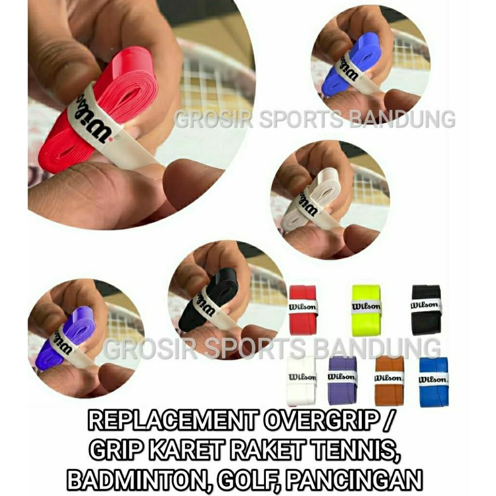 GRIP KARET / REPLACEMENT OVER GRIP RAKET TENNIS- BADMINTON-GOLF- PANCINGAN