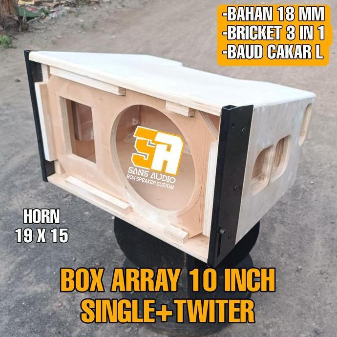 Box array 10 inch single plus twiter mentahan