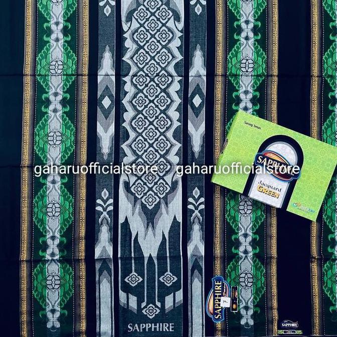Otwkirim- Sarung Sapphire Jacquard Green Dan Skd Sdf