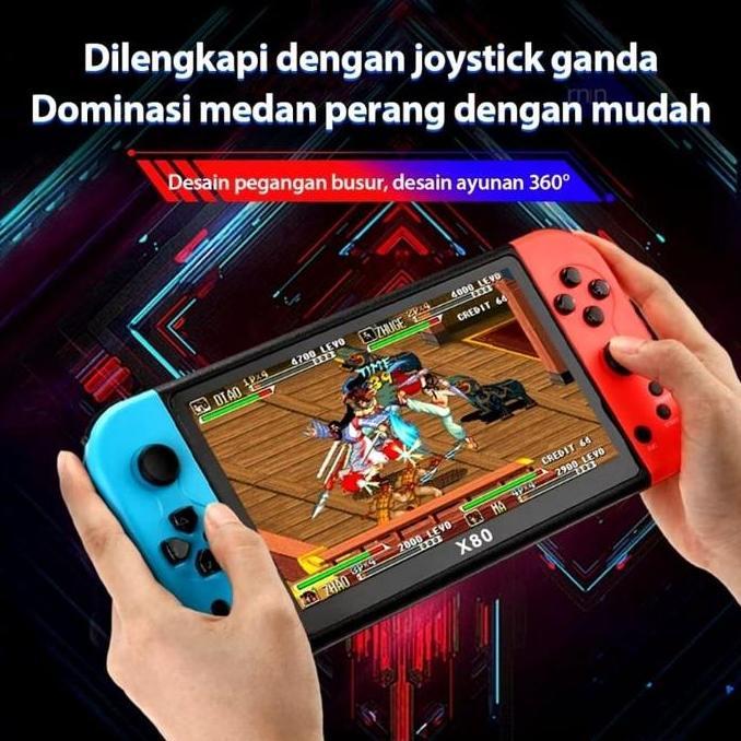 Gameboy Konsol Game PSP X7 Layar Besar Termurah HAP