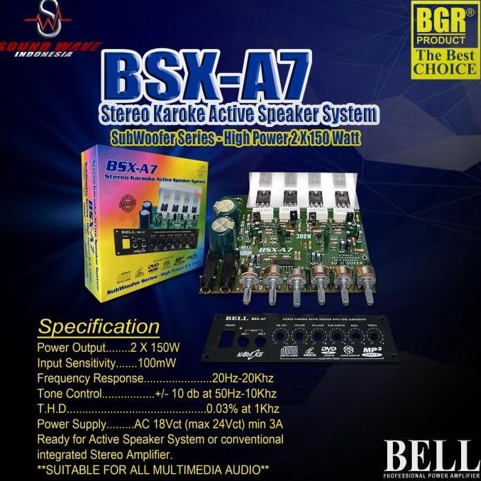 KIT POWER SPEAKER AKTIF BSX A7