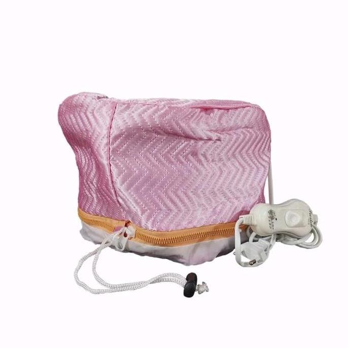 Ayokirim- Hot Steamer Spa Rambut Thermal Treatment Topi Creambath