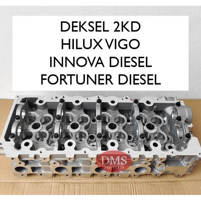 Deksel Cylinder Head Hilux Innova 2Kd Diesel Fortuner 2Kd Silinder Head 2Kd Innova Hilux Fortuner Di