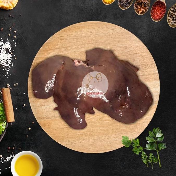 Rouge- Hati Babi 1Kg - Daging Segar Setiap Hari Untuk Restaurant & Acara Pesta Harga Spesial