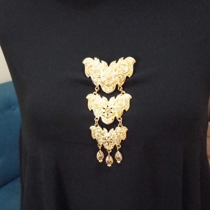 Kilaugaya- Bross Kebaya, Kalung Kebaya, Kalung India, Bross Susun 3, Bross Pengantin, Bross Untuk Ke