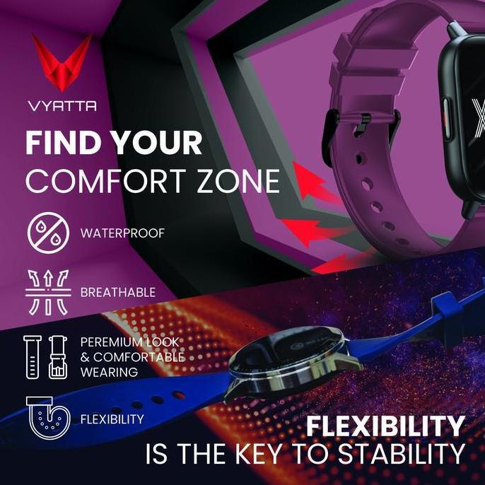 Fitme Strap S 20Mm For Vyatta Fitme Smartwatch