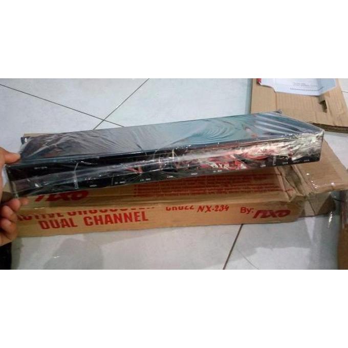 Box Crossover Aktif NXO 4Way Bahan Besi Tebal Soket XLR 4 Way Box Cros