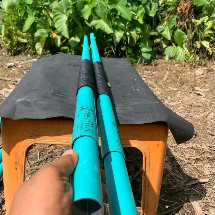 galah sawit pipa sawit 2+2 = 4 meter