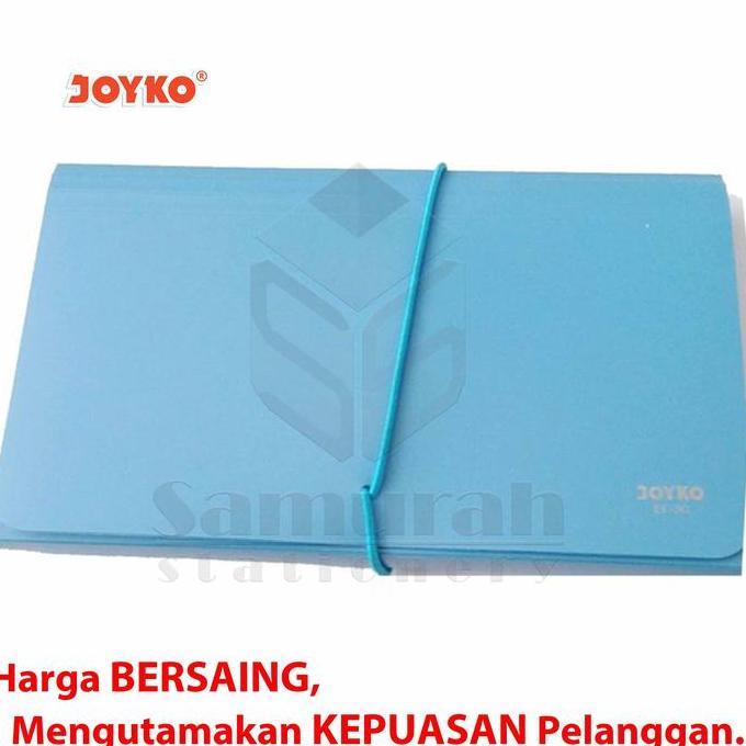 Doxdoc- [Kado Akhir Tahun] Expanding File Joyko Ukuran Giro Ef-3G / Map Dompet Plastik Sekat Buat No