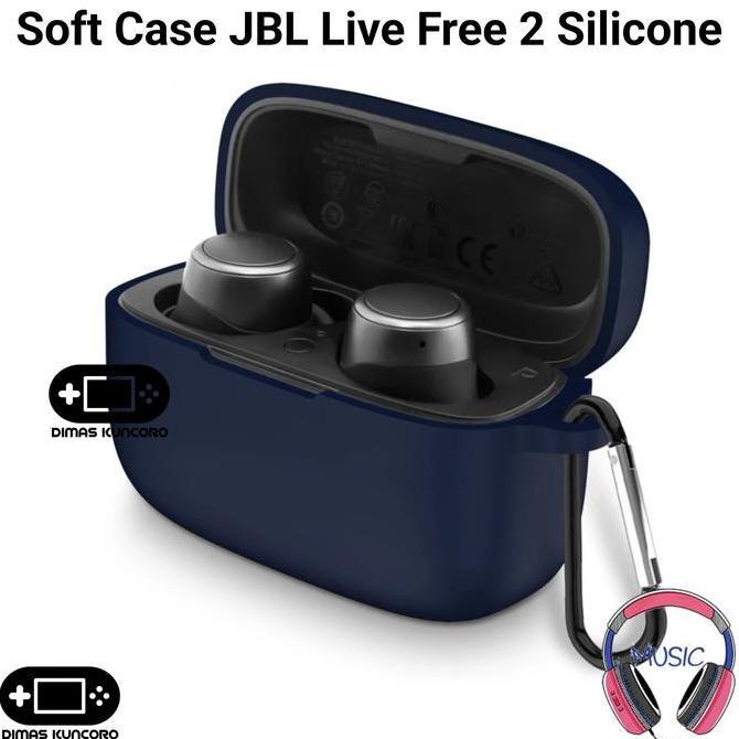 Soft Case Jbl Live Free 2 Silicone Silikon Free2 Tws Cover Protector