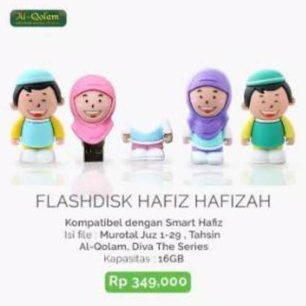 New USB Flashdisk smart hafiz hafizah original Alqolam hafidz Versi 5/ 4/ 3/ 2/ 1