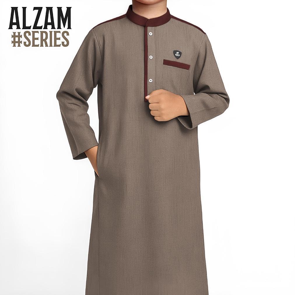 PREMIUM JUBAH ANAK GAMIS ANAK & REMAJA LAKI-LAKI PREMIUM ALZAM BAHAN KAIN IMPOR KATUN MADINAH