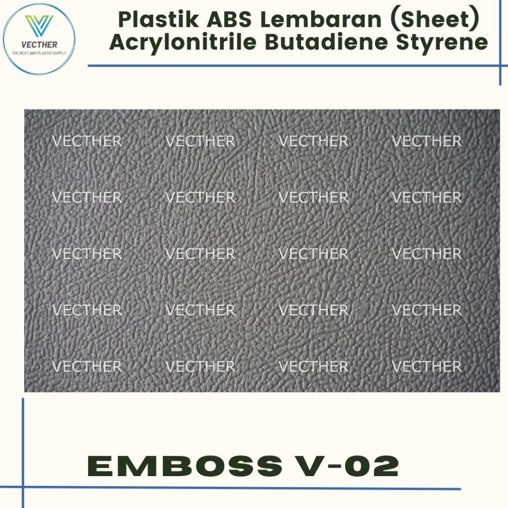 Plastik ABS Lembaran Vecther-02 / ABS Plastic Sheet / 50 x 50 CM