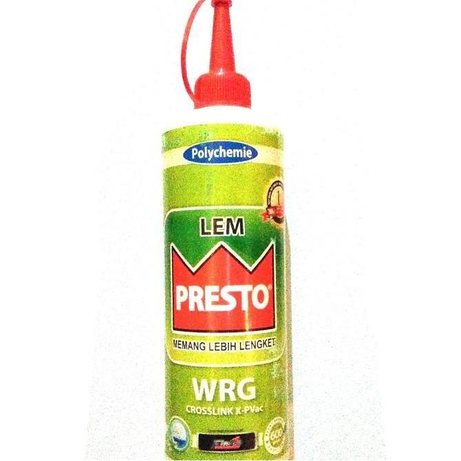 Bestone- Lem Putih Kayu / Mebel / HPL / Tacosheet Presto Tipe WRG