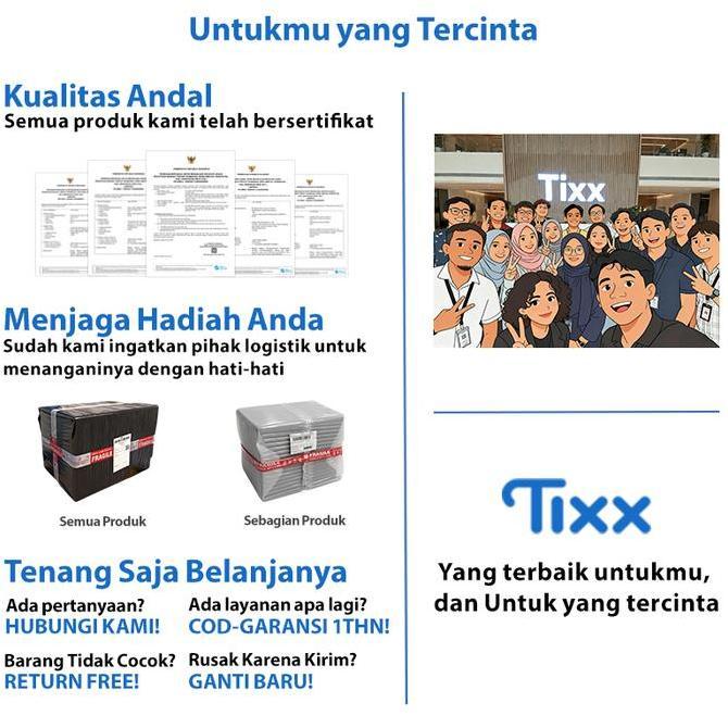 Tixx Oven Listrik 30L 600W Hemat Energi Multifungsi Rumah Tangga Mini Cocok Untuk Kue Roti Pizza Ter