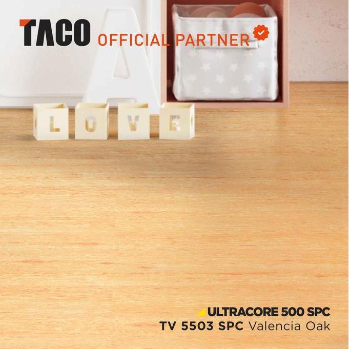 HOT SALE TACO Lantai SPC 5mm - TV 5503 Valencia Oak