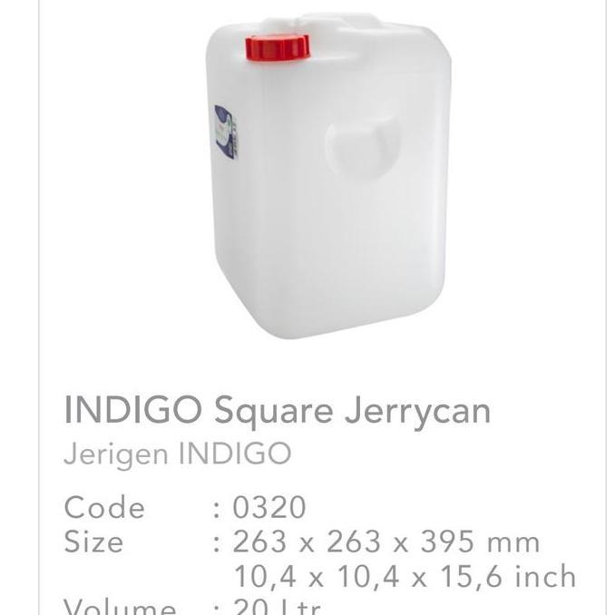 Jerigen 20 liter green leaf