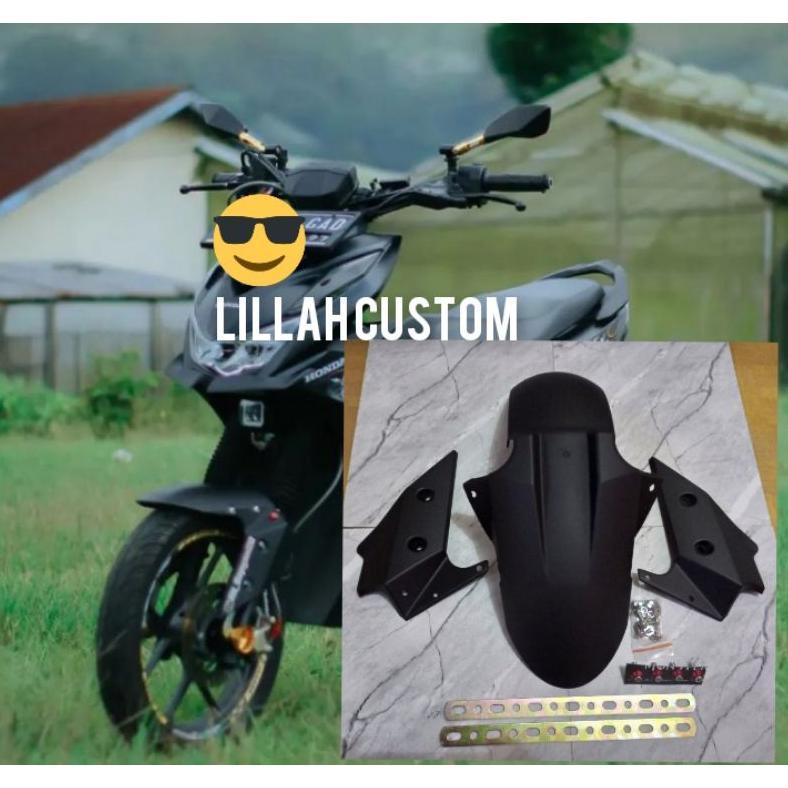 SPAKBOR DEPAN VARIASI BEAT STREET MODEL NINJA FI PNP X RIDE