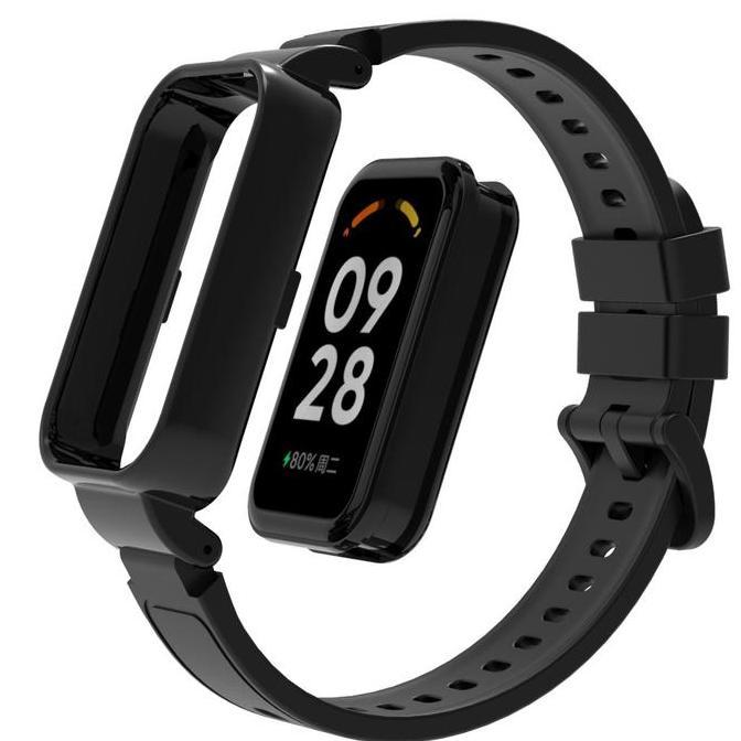 Xiaomi Band 8 Acitve strap / PC Case + TPU Strap for xiaomi band 8 active / Redmi Band 2 Replacement