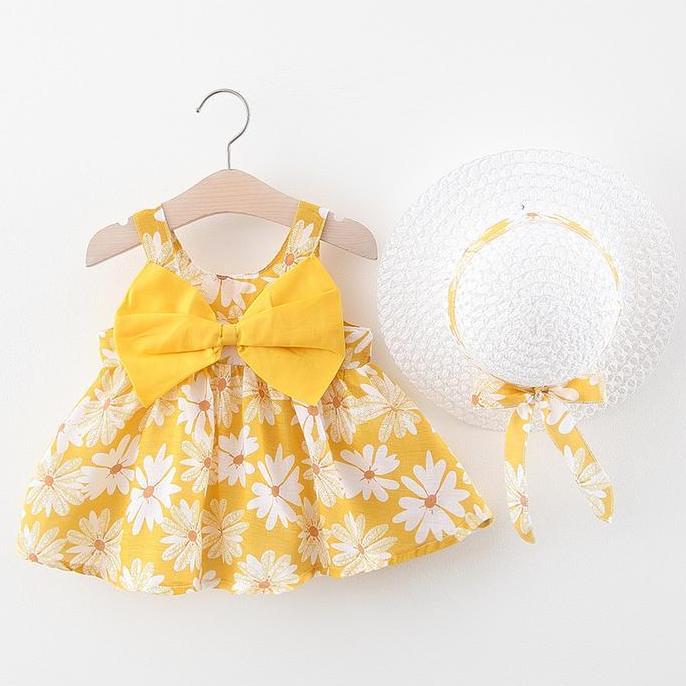 Promo Beibei kids--baju anak  putri anak-anak musim panas  lucu Dress Fashion dress anak  tahun kore