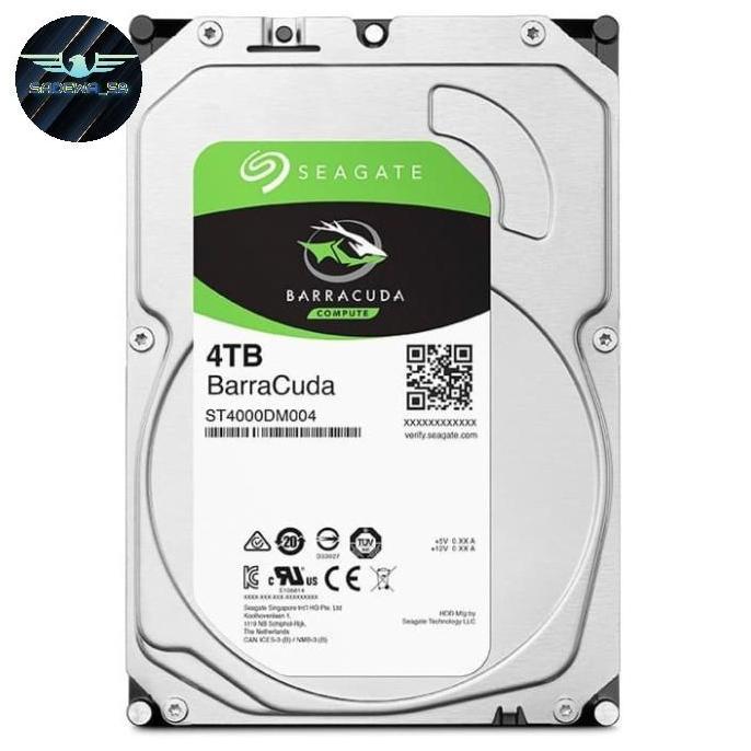 Hardisk 4TB Seagate BARRACUDA HDD 4 TB Hardisk Sata 3.5''