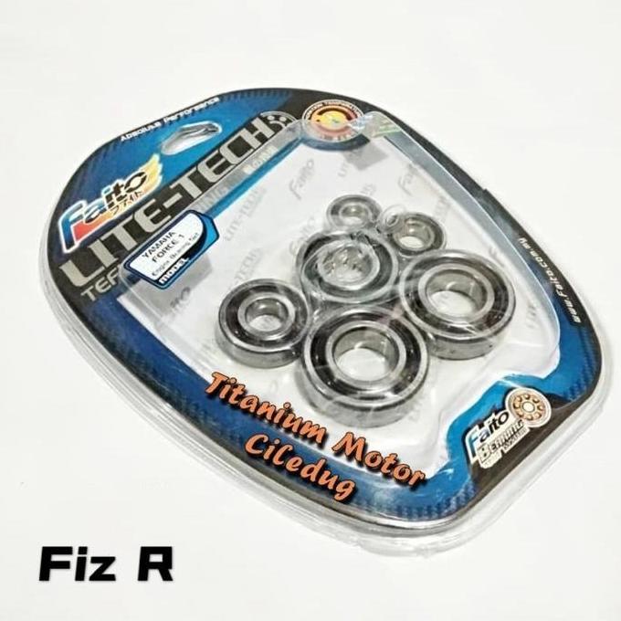 BEARING LAHER MESIN SET LITE TECH FAITO FIZ R / FORCE 1