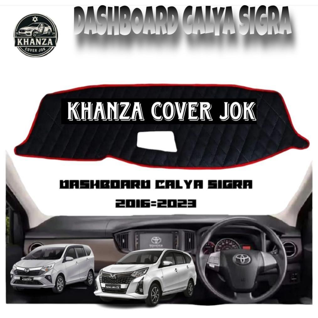 Grosir Alas / Dashboard Mobil Calya & Sigra Tahun 2013-2023 Motif Wajik Aksesoris Interior Car