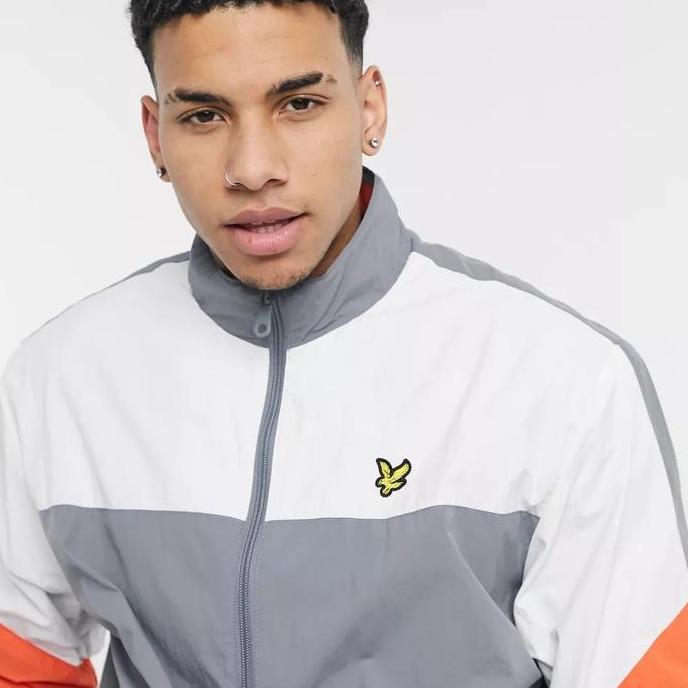 Grosir Lyle And Scott Multi Panel Tracktop Original