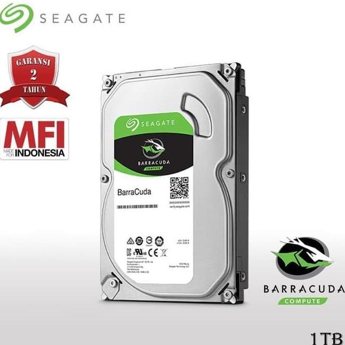 Seagate BarraCuda HDD Hardisk Harddisk Internal PC/Komputer 1TB 2TB