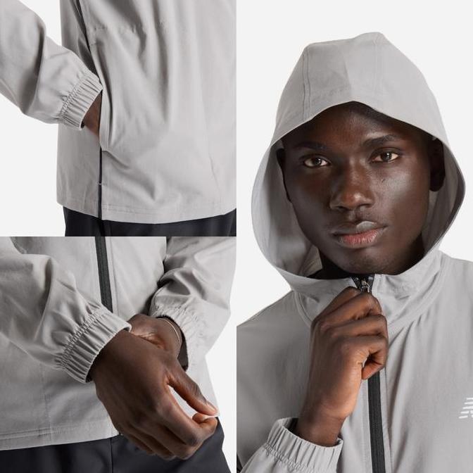 Murah Jaket New Balance Sport Woven Men'S Jacket Original Jaket Olahraga Pria