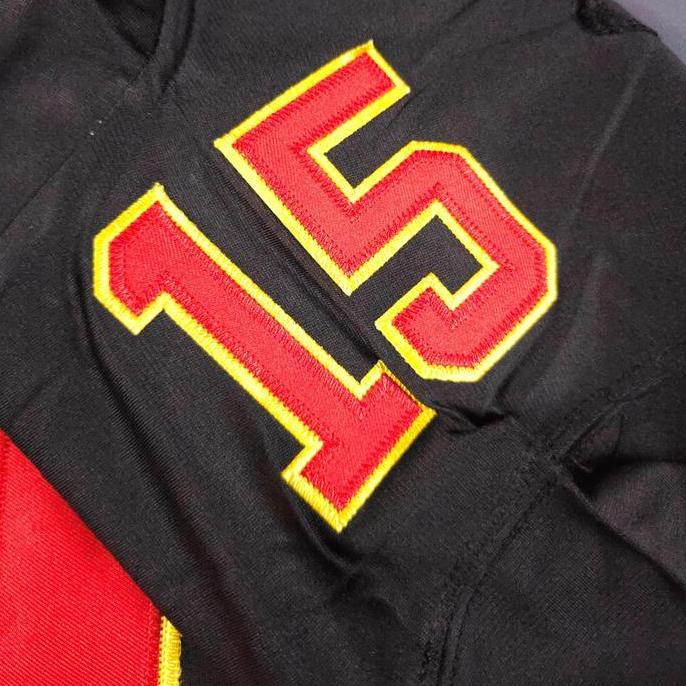 Sale Bordir Baju Jersey Rugby Patrick Mahomes Kansas City Chiefs American Football