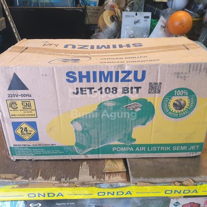 shimizu semi jet pump 108 bit