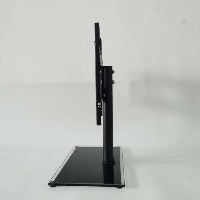 Bracket Tv Stand Desktop Berdiri Di Meja Ukuran 27 32 34 37 39 40 42 43 Inch Alas Kaki Tv Kaca Tempe